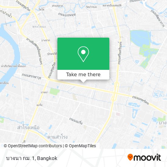 บางนา กม. 1 map