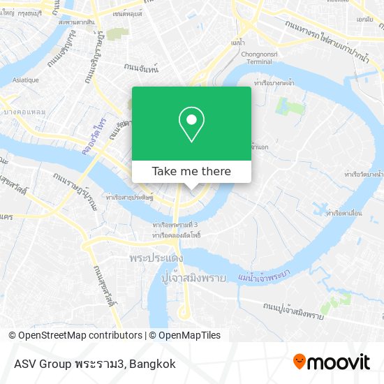 ASV Group พระราม3 map