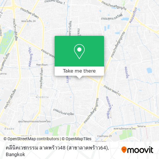 คลีนิคเวชกรรม ลาดพร้าว48 (สาขาลาดพร้าว64) map