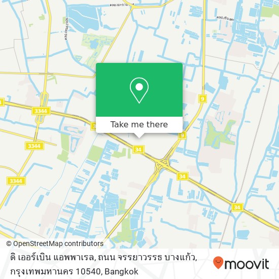 ดิ เออร์เบิน แอพพาเรล, ถนน จรรยาวรรธ บางแก้ว, กรุงเทพมหานคร 10540 map