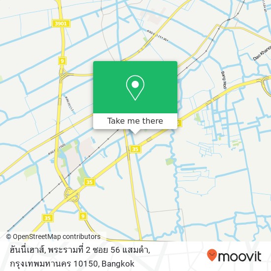 ฮันนี่เฮาส์, พระรามที่ 2 ซอย 56 แสมดำ, กรุงเทพมหานคร 10150 map