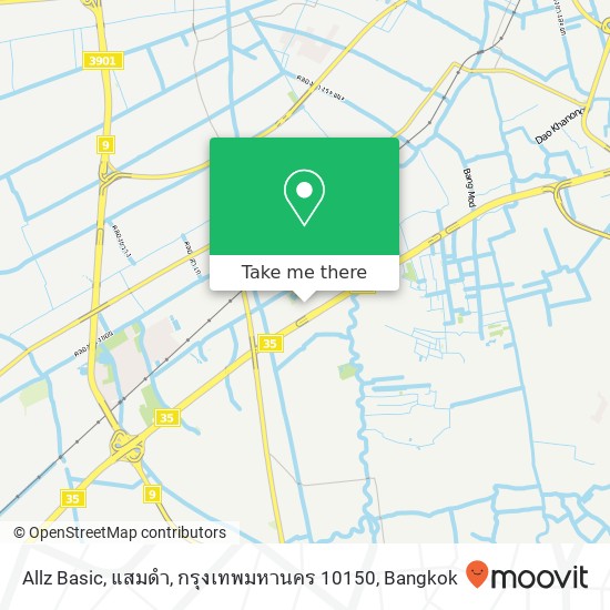 Allz Basic, แสมดำ, กรุงเทพมหานคร 10150 map