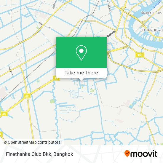 Finethanks Club Bkk map