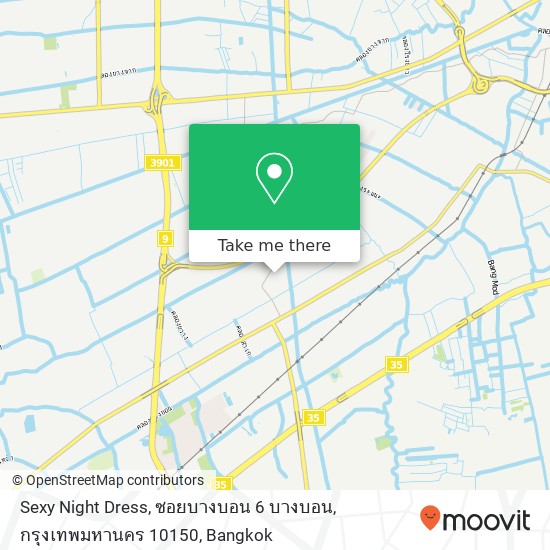 Sexy Night Dress, ซอยบางบอน 6 บางบอน, กรุงเทพมหานคร 10150 map