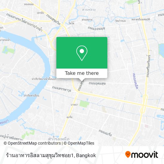 ร้านอาหารอิสลามสุขุมวิทซอย1 map