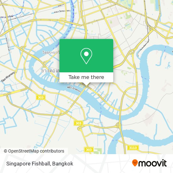 Singapore Fishball map
