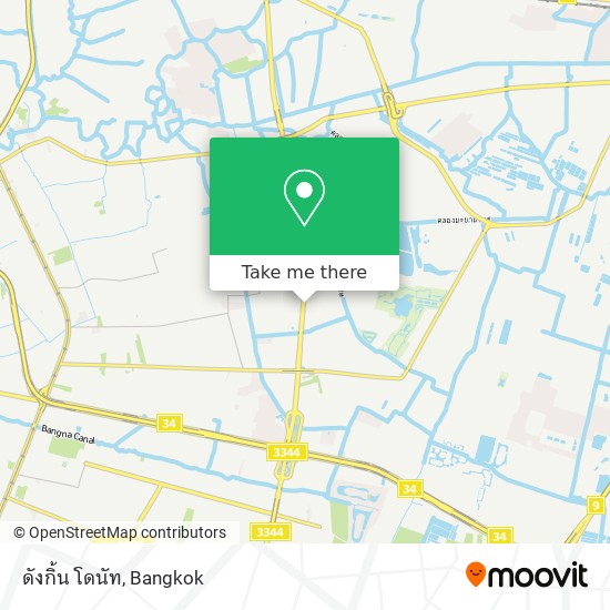 ดังกิ้น โดนัท map