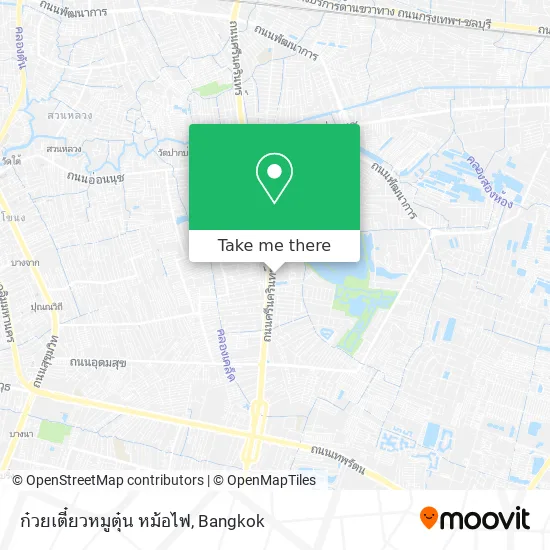 ก๋วยเตี๋ยวหมูตุ๋น หม้อไฟ map
