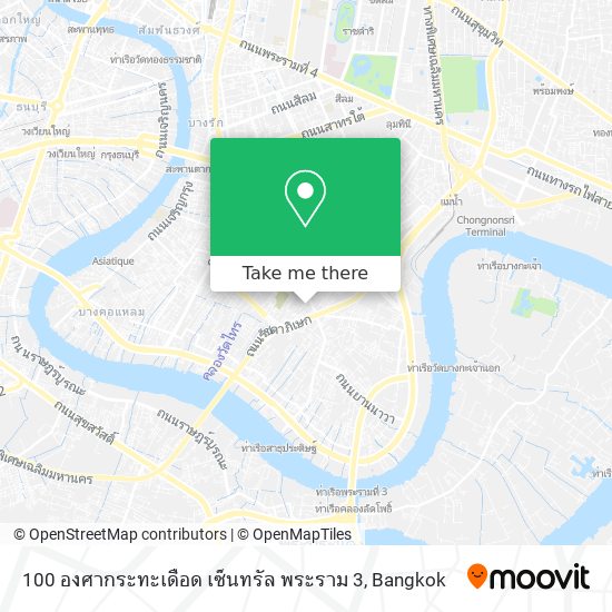 100 องศากระทะเดือด เซ็นทรัล พระราม 3 map