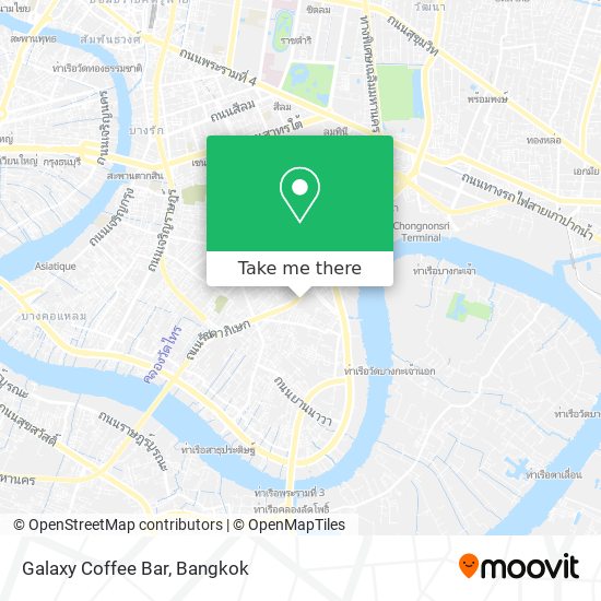Galaxy Coffee Bar map