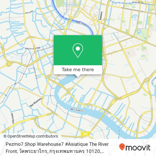 Pezmo7 Shop Warehouse7 #Asiatique The River Front, วัดพระยาไกร, กรุงเทพมหานคร 10120 map