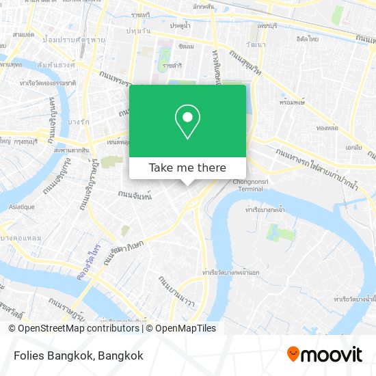 Folies Bangkok map