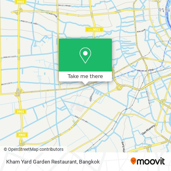 Kham Yard Garden Restaurant map