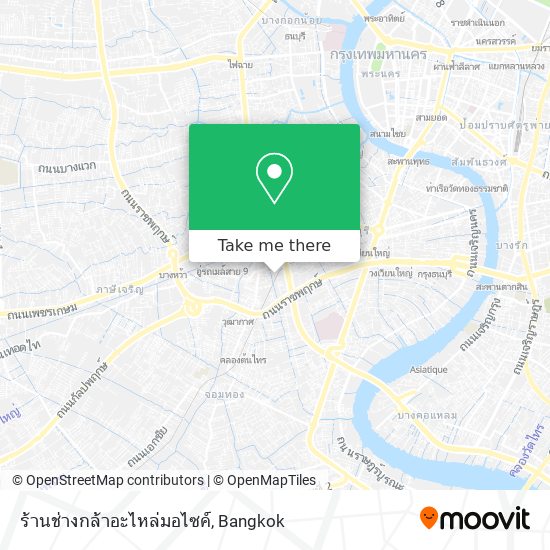 ร้านช่างกล้าอะไหล่มอไซค์ map