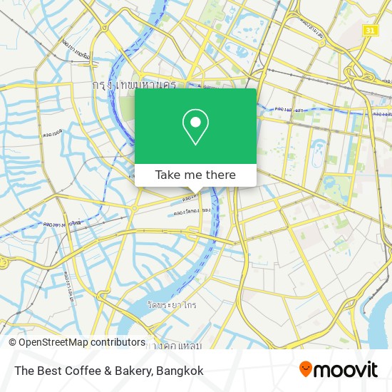 The Best Coffee & Bakery map