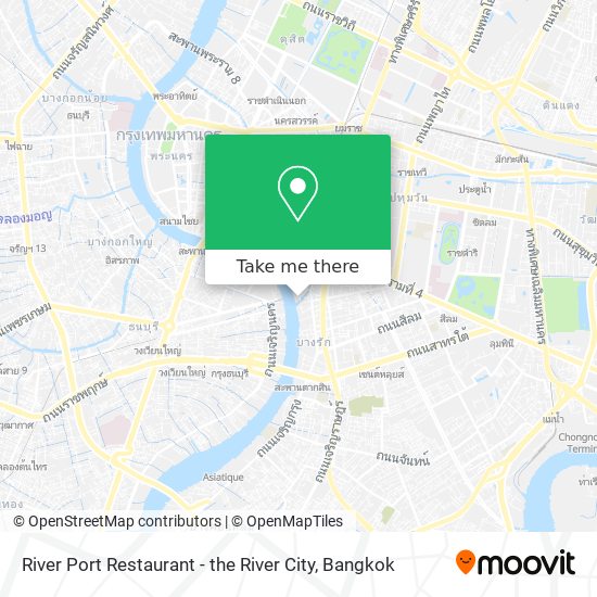 River Port Restaurant - the River City map