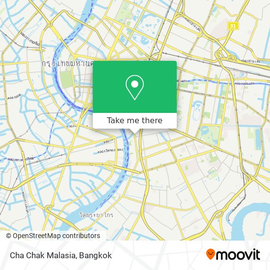 Cha Chak Malasia map