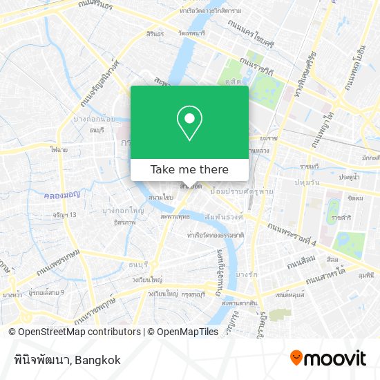 พินิจพัฒนา map