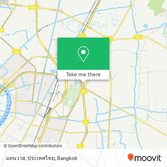 แคนวาส, ประเทศไทย map