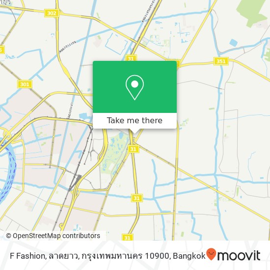 F Fashion, ลาดยาว, กรุงเทพมหานคร 10900 map