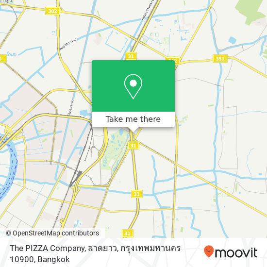 The PIZZA Company, ลาดยาว, กรุงเทพมหานคร 10900 map