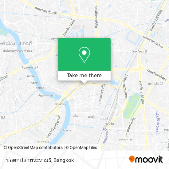 บ่อตกปลาพระราม5 map