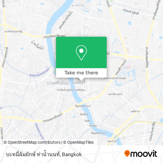 บะหมี่ล้มยักษ์ ท่าน้ำนนท์ map