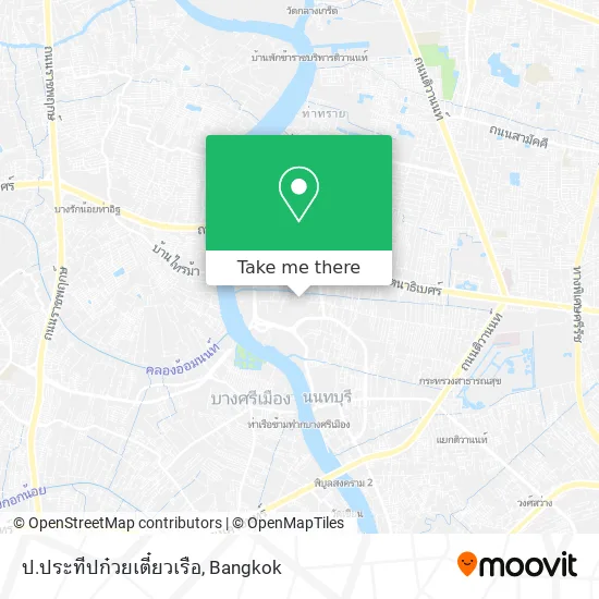 ป.ประทีปก๋วยเตี๋ยวเรือ map