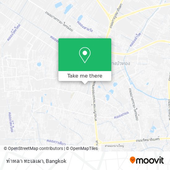 ท่าหลา ทะเลเผา map