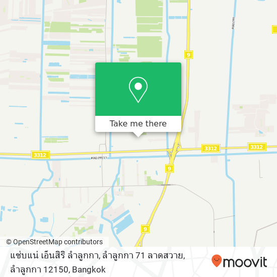 แซ่บแน่ เอ็นสิริ ลำลูกกา, ลำลูกกา 71 ลาดสวาย, ลำลูกกา 12150 map