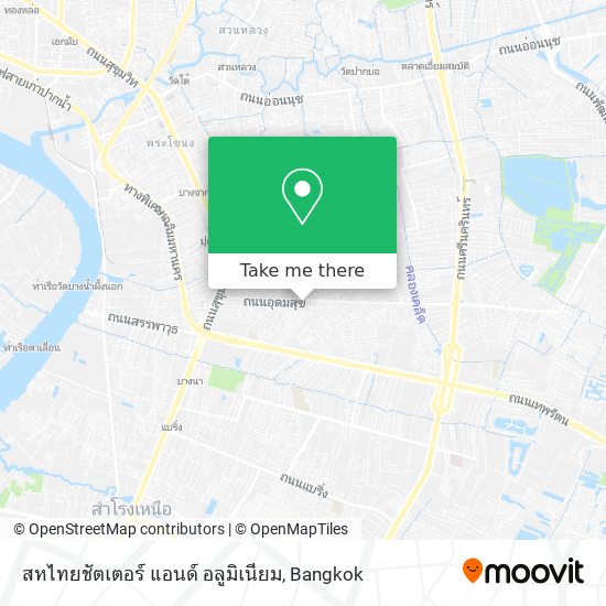 สหไทยชัตเตอร์ แอนด์ อลูมิเนียม map