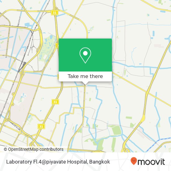 Laboratory Fl.4@piyavate Hospital map