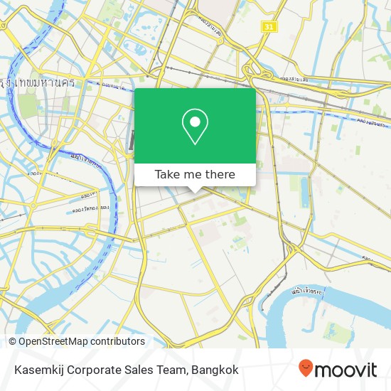 Kasemkij Corporate Sales Team map