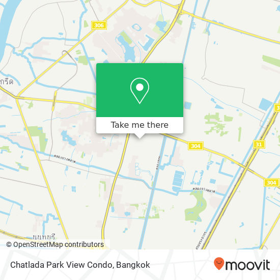 Chatlada Park View Condo map