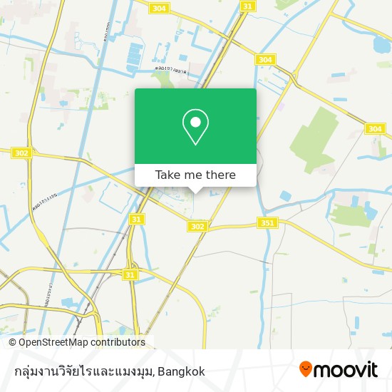 กลุ่มงานวิจัยไรและแมงมุม map