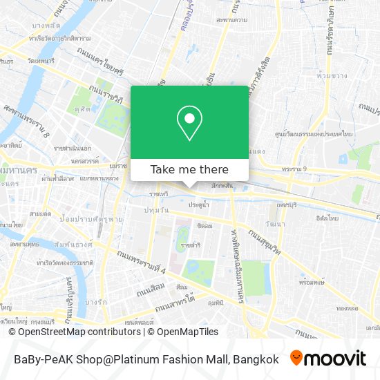 BaBy-PeAK Shop@Platinum Fashion Mall map