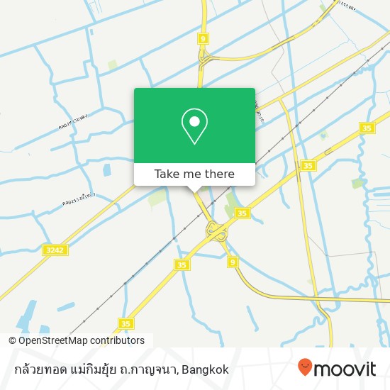 กล้วยทอด แม่กิมยุ้ย ถ.กาญจนา map