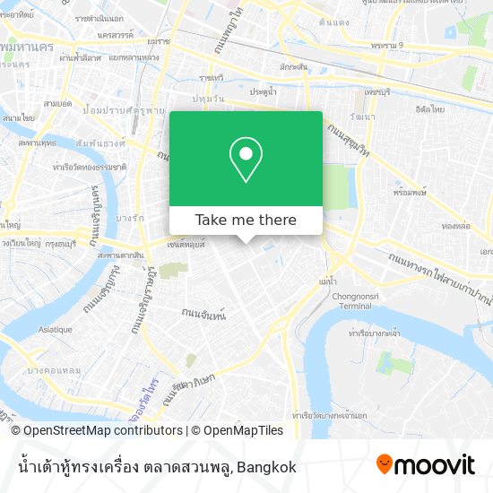 น้ำเต้าหู้ทรงเครื่อง ตลาดสวนพลู map