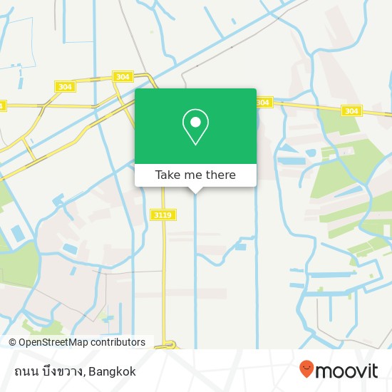 ถนน บึงขวาง map