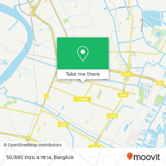 50/880 ถนน ลาซาล map