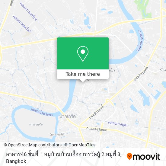 อาคาร46 ชั้นที่ 1 หมู่บ้านบ้านเอื้ออาทรวัดกู้ 2 หมู่ที่ 3 map