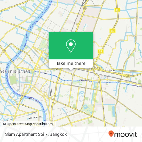 Siam Apartment Soi 7 map