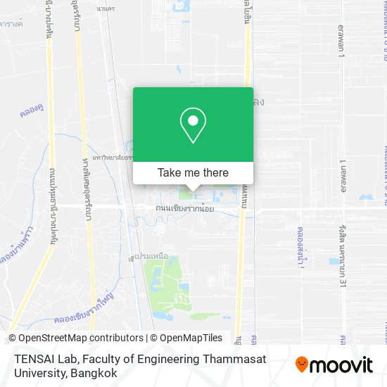 TENSAI Lab, Faculty of Engineering Thammasat University map