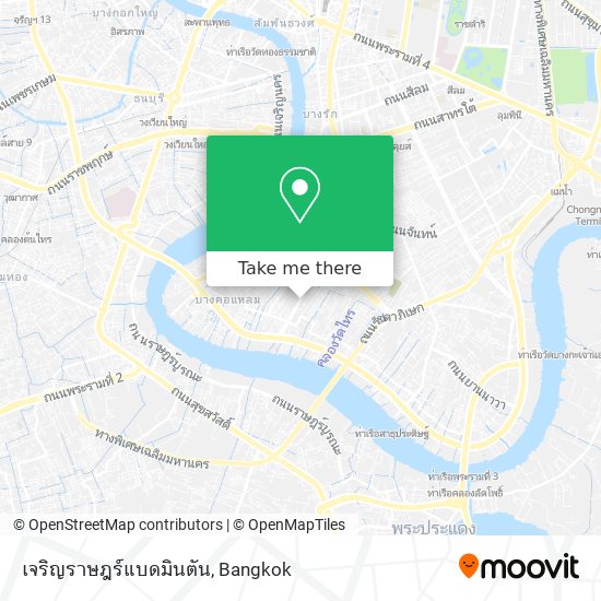 เจริญราษฎร์แบดมินตัน map