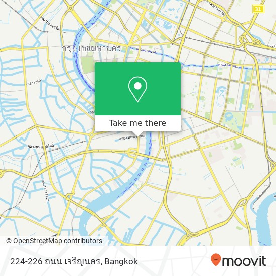 224-226 ถนน เจริญนคร map