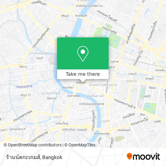 ร้านนัดกะเกมส์ map