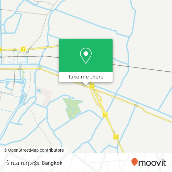 ร้านลาบกุดชุม map