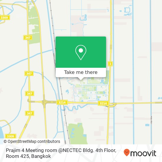 Prajim 4 Meeting room @NECTEC Bldg. 4th Floor, Room 425 map