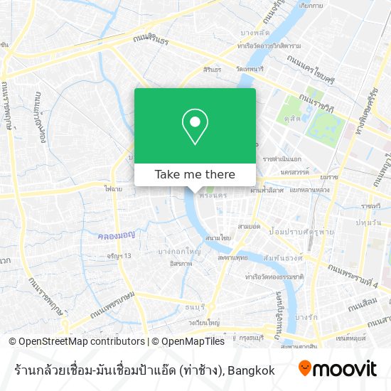 ร้านกล้วยเชื่อม-มันเชื่อมป้าแอ๊ด (ท่าช้าง) map