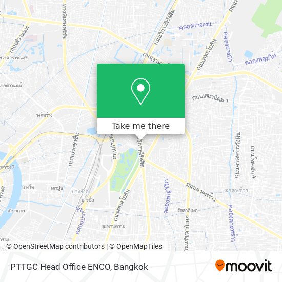PTTGC Head Office ENCO map